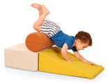 Penové tvary maxi s valcom WonderShapes B-Toys 3 kusy rampa valec a kocka od 12 mes BTBX2456Z