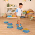Balančné stupienky Balance & Hop B-Toys na rozvoj rovnováhy, koordinácie a motoriky 6 kusov BTBX2484Z