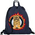 Školský vak na telocvik a prezuvky City Bag Tiger Flame Jeune Premier ergonomický luxusné prevedenie 40*36 cm