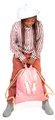 Školský vak na telocvik a prezuvky City Bag Ballerina Jeune Premier ergonomický luxusné prevedenie 40*36 cm
