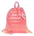 Školský vak na telocvik a prezuvky City Bag Puffer Pink Jeune Premier ergonomický luxusné prevedenie 40*36 cm
