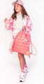 Školský vak na telocvik a prezuvky City Bag Puffer Pink Jeune Premier ergonomický luxusné prevedenie 40*36 cm