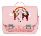 Školská aktovka Classic Midi Pony Jeune Premier ergonomická luxusné prevedenie 38*30 cm