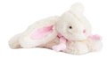 Plyšový zajačik Lapin Bonbon Doudou et Compagnie ružový 20 cm v darčekovom balení od 0 mes