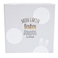 Plyšový zajačik Lapin Bonbon Doudou et Compagnie béžový 20 cm v darčekovom balení od 0 mes