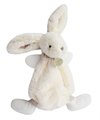 Plyšový zajačik na maznanie Bunny Bonbon Doudou et Compagnie béžový 26 cm v darčekovom balení od 0 mes