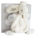 Plyšový zajačik na maznanie Bunny Bonbon Doudou et Compagnie béžový 26 cm v darčekovom balení od 0 mes