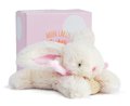 Plyšový zajačik Lapin Bonbon Doudou et Compagnie ružový 16 cm v darčekovom balení od 0 mes