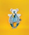 Plyšová koala na bábkové divadlo Doudou Amusette 3v1 Doudou et Compagnie modrá 30 cm od 0 mes