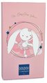 Plyšová bábika zajačik Bunny My Doudou Ballerine Doudou et Compagnie ružová 30 cm v darčekovom balení od 0 mes
