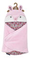 Plyšová zavinovačka pre bábätká Baby Nest Deer Boh'aime Doudou et Compagnie ružová 70 cm od 0 mes