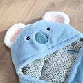 Plyšová zavinovačka pre bábätká Yoca le Koala Baby Nest Doudou et Compagnie modrá 70 cm od 0 mes DC4037