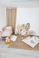 Mantinel do postieľky Happy Wild Cot Bumper Doudou et Compagnie béžový 180*130 cm od 0 mes DC4043