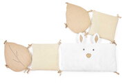 Mantinel do postieľky Happy Wild Cot Bumper Doudou et Compagnie béžový 180*130 cm od 0 mes DC4043