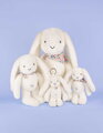 Plyšový zajačik Fleurette the Bunny White Doudou et Compagnie biely 25 cm od 0 mes