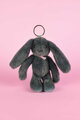 Plyšový zajačik prívesok na kľúče Bunny Keyring Doudou et Compagnie viac farieb 18 cm od 24 mes DC4295