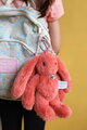 Plyšový zajačik prívesok na kľúče Bunny Keyring Doudou et Compagnie viac farieb 18 cm od 24 mes DC4295