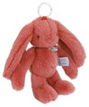 Plyšový zajačik prívesok na kľúče Bunny Keyring Doudou et Compagnie viac farieb 18 cm od 24 mes DC4295