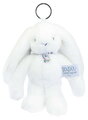 Plyšový zajačik prívesok na kľúče Bunny Keyring Doudou et Compagnie viac farieb 18 cm od 24 mes DC4295