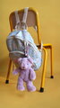 Plyšový zajačik prívesok na kľúče Bunny Keyring Doudou et Compagnie viac farieb 18 cm od 24 mes DC4295