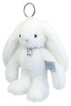 Plyšový zajačik prívesok na kľúče Bunny Keyring Doudou et Compagnie viac farieb 18 cm od 24 mes DC4295