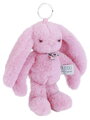 Plyšový zajačik prívesok na kľúče Bunny Keyring Doudou et Compagnie viac farieb 18 cm od 24 mes DC4295