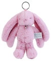 Plyšový zajačik prívesok na kľúče Bunny Keyring Doudou et Compagnie viac farieb 18 cm od 24 mes DC4295