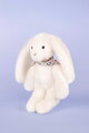 Plyšový zajačik Fleurette the Bunny White Doudou et Compagnie biely 25 cm od 0 mes
