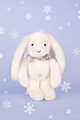 Plyšový zajačik Fleurette the Bunny White Doudou et Compagnie biely 25 cm od 0 mes