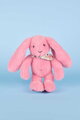Plyšový zajačik Fleurette the Bunny Grenadine Doudou et Compagnie ružový 25 cm od 0 mes