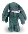 Plyšový zajačik Fleurette the Bunny Eucalyptus Doudou et Compagnie zelený 25 cm od 0 mes