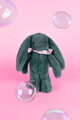 Plyšový zajačik Fleurette the Bunny Eucalyptus Doudou et Compagnie zelený 25 cm od 0 mes