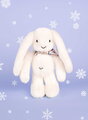 Plyšový zajko Fleurette the Bunny White Doudou et Compagnie biely 35 cm od 0 mes