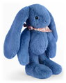 Plyšový zajko Fleurette the Bunny Blue Doudou et Compagnie modrý 35 cm od 0 mes