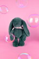 Plyšový zajko Fleurette the Bunny Eucalyptus Doudou et Compagnie zelený 35 cm od 0 mes
