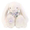 Plyšový zajac Fleurette the Bunny White Doudou et Compagnie biely 50 cm od 0 mes