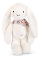 Plyšový zajac Fleurette the Bunny White Doudou et Compagnie biely 50 cm od 0 mes