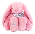 Plyšový zajac Fleurette the Bunny Grenadine Doudou et Compagnie ružový 50 cm od 0 mes