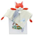 Plyšová líška na maznanie Romarin the Fox In my Garden Doudou et Compagnie v darčekovom balení 27 cm od 0 mes DC4327