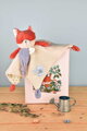 Plyšová líška na maznanie Romarin the Fox In my Garden Doudou et Compagnie v darčekovom balení 27 cm od 0 mes DC4327