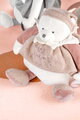 Plyšový medvedík Doudou 25 Years Activity Puppet Pink Doudou et Compagnie narodeninová edícia ružový 30 cm od 0 mes