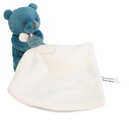 Plüss mackó kendővel dédelgetéshez My Little Bear Doudou et Compagnie ajándékcsomagolásban több színben 10 cm 0 hó-tól