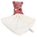 Plüss mackó kendővel dédelgetéshez My Little Bear Doudou et Compagnie ajándékcsomagolásban több színben 10 cm 0 hó-tól