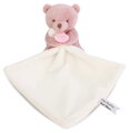 Plüss mackó kendővel dédelgetéshez My Little Bear Doudou et Compagnie ajándékcsomagolásban több színben 10 cm 0 hó-tól