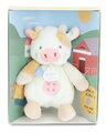 Plyšové zvieratko so zvukom The Farm Doudou with Sound Box Doudou et Compagnie v darčekovom balení rôzne druhy 17 cm od 0 mes DC4358