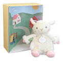 Plyšové zvieratko so zvukom The Farm Doudou with Sound Box Doudou et Compagnie v darčekovom balení rôzne druhy 17 cm od 0 mes DC4358