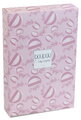 Plüss nyuszi dédelgetéshez kendővel Bunny with a Comforter Pink Doudou et Compagnie ajándékcsomagolásban rózsaszín 10 cm 0 hó-tól