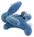 Plyšový zajačik prívesok na kľúče Keyring Bag Charm Doudou et Compagnie viac farieb od 24 mes DC4374