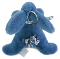 Plyšový zajačik prívesok na kľúče Keyring Bag Charm Doudou et Compagnie viac farieb od 24 mes DC4374