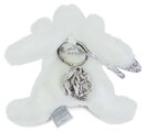Plyšový zajačik prívesok na kľúče Keyring Bag Charm Doudou et Compagnie viac farieb od 24 mes DC4374